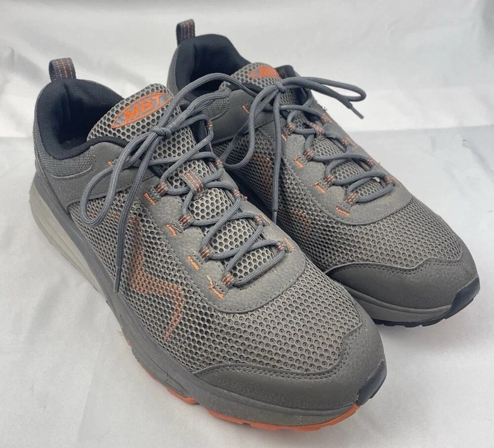 MBT Colorado 17 Mens Brown Rocker Bottom Walking Shoes Size 14 M Comfort Sneaker